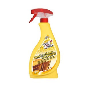 Bútorápoló Well Done méhviaszos, szórófejes, 750ml