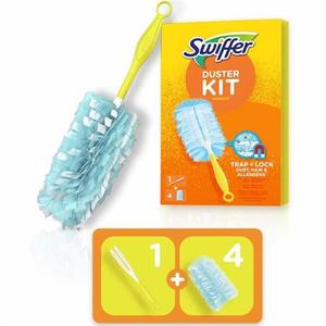 Portörlő készlet, 1 nyél + 4 db utántöltő fej, SWIFFER Duster