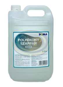 Doma habszappan 5L, &aacute;tl&aacute;tsz&oacute; sz&iacute;nű