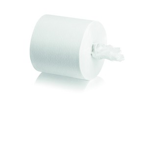 Kéztörlő 19cm átmérő, 2rétegű, cellulóz, nem perforált, 110fn/tek, belső tekercselésű, M2 rendszerhez