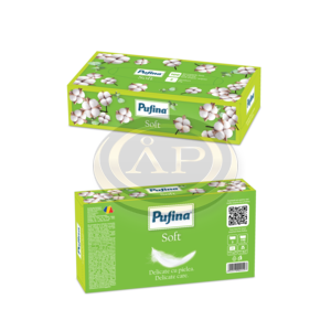 PUFINA kozmetikai kendő 2 r&eacute;teg 100 lap