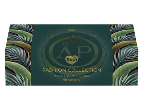 Ruta arc tiszt&iacute;t&oacute;kendő Fashion Collection 20*20cm 90db 3 r&eacute;tegű