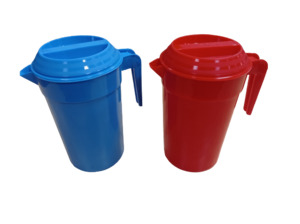 Műanyag kancs&oacute; tetővel 2 L