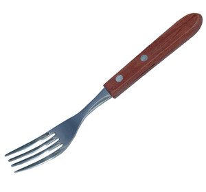 Evővilla fanyelű 19,5cm Gastroline