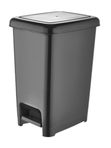 Slim ped&aacute;los szemetes Antracit 60L