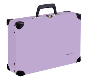 P+P PASTELINI lilac Gyerek bőrönd szögletes, megerősített sarokkal  6-033
