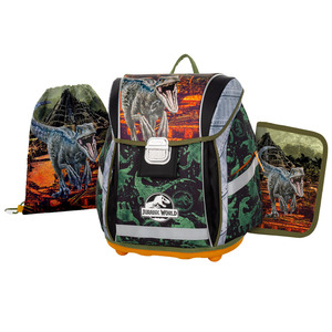 P+P Jurassic World Iskolatáska set 3db-os PREMIUM  0-90523