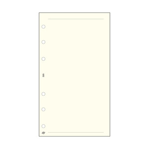 Betétlap -M325- gyűrűs kalendáriumhoz -jegyzetlap üres- SATURNUS 2026.év