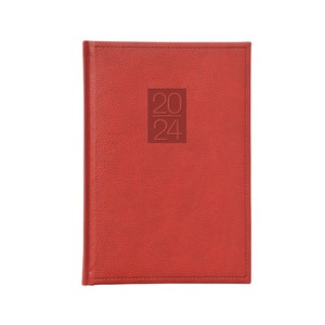 Top Timer Classic Agenda A5 napi , borbó borító, chamois lapok,  2026.év