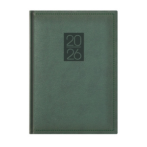 Top Timer Classic Agenda B5 napi zöld borítóval, chamois lap,  2026.év