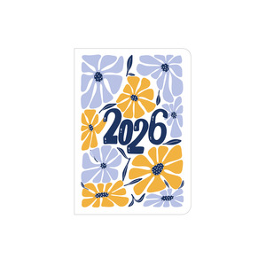 Agenda B6 heti, Top Timer Flexi, Retro Bloom borítóval 2026.év