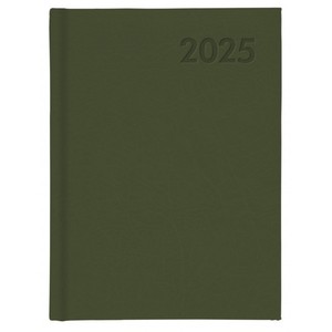 Agenda B5 napi zöld borítóval, fehér lap  2026.év