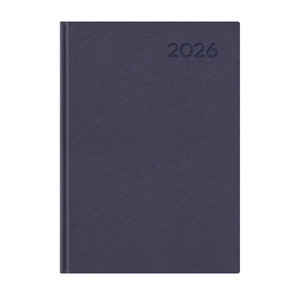 Agenda B5 heti Top Timer Economic kék borítóval, fehér lap 2026.év