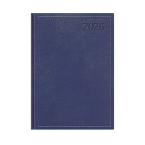 Agenda B5 heti Top Timer Traditional kék borítóval, fehér lap 2026.év