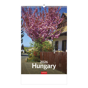 Képes falinaptár  220x330mm, Hungary, 2026.év