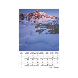 Képes falinaptár Top Timer Nemzeti Parkjaink 220x330mm 2026.év