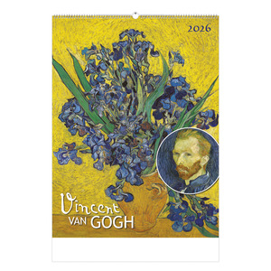 Képes falinaptár, Vincent Van Gogh 420x560mm  2026.év