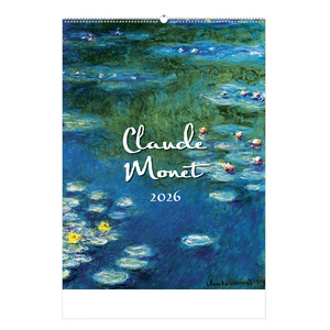 Képes falinaptár, Claude Monet, 420x560mm,  2026.év