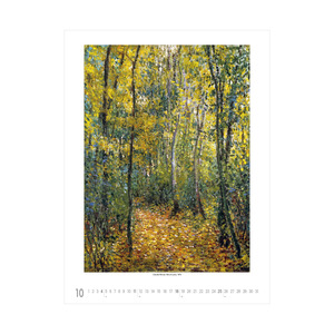 Képes falinaptár, Claude Monet, 420x560mm,  2026.év