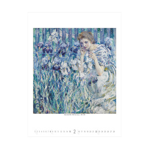 Képes falinaptár, Top Timer GARDENS IMPRESSIONISM 420x560mm 2026.év