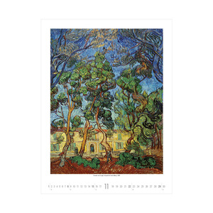 Képes falinaptár, Vincent Van Gogh 420x560mm  2026.év