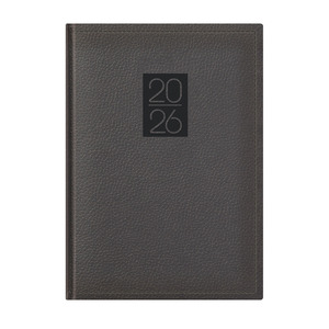 Top Timer Classic B5 heti agenda, fekete borító, chamois lapok, 170mm x 245mm,  2026.év