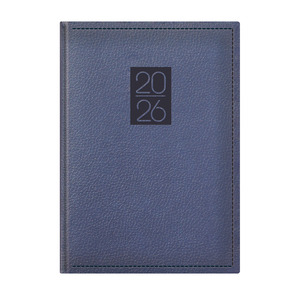 Top Timer Classic B5 heti agenda, kék borító, chamois lapok, 170mm x 245mm,  2026.év