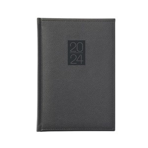 TopTimer Classic B5 napi Határidőnapló krémszínű lapokkal, fekete borító, 2024.év