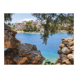 Top Timer T093 Mediterrán Falinaptár képes, 405mm x 320mm 2026.év
