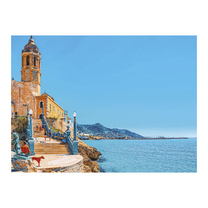 Top Timer T093 Mediterrán Falinaptár képes, 405mm x 320mm 2026.év