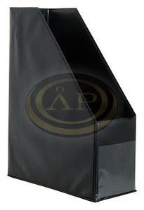 Iratpapucs PVC 10 cm A4 fekete