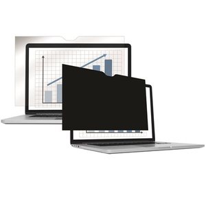 Monitorszűrő, betekintésvédelemmel, 476x268 mm, 21,5'', 16:9 FELLOWES PrivaScreen, fekete