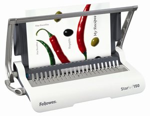 Spirálozógép Fellowes Star+ 150 manuális műanyag spirálkötéshez