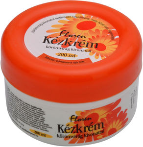 Floren kézvédő krém, 200 ml körömvirág / kamilla / aloe vera